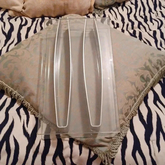 💙🌹Glass vase with interesting design - Picture 1 of 6